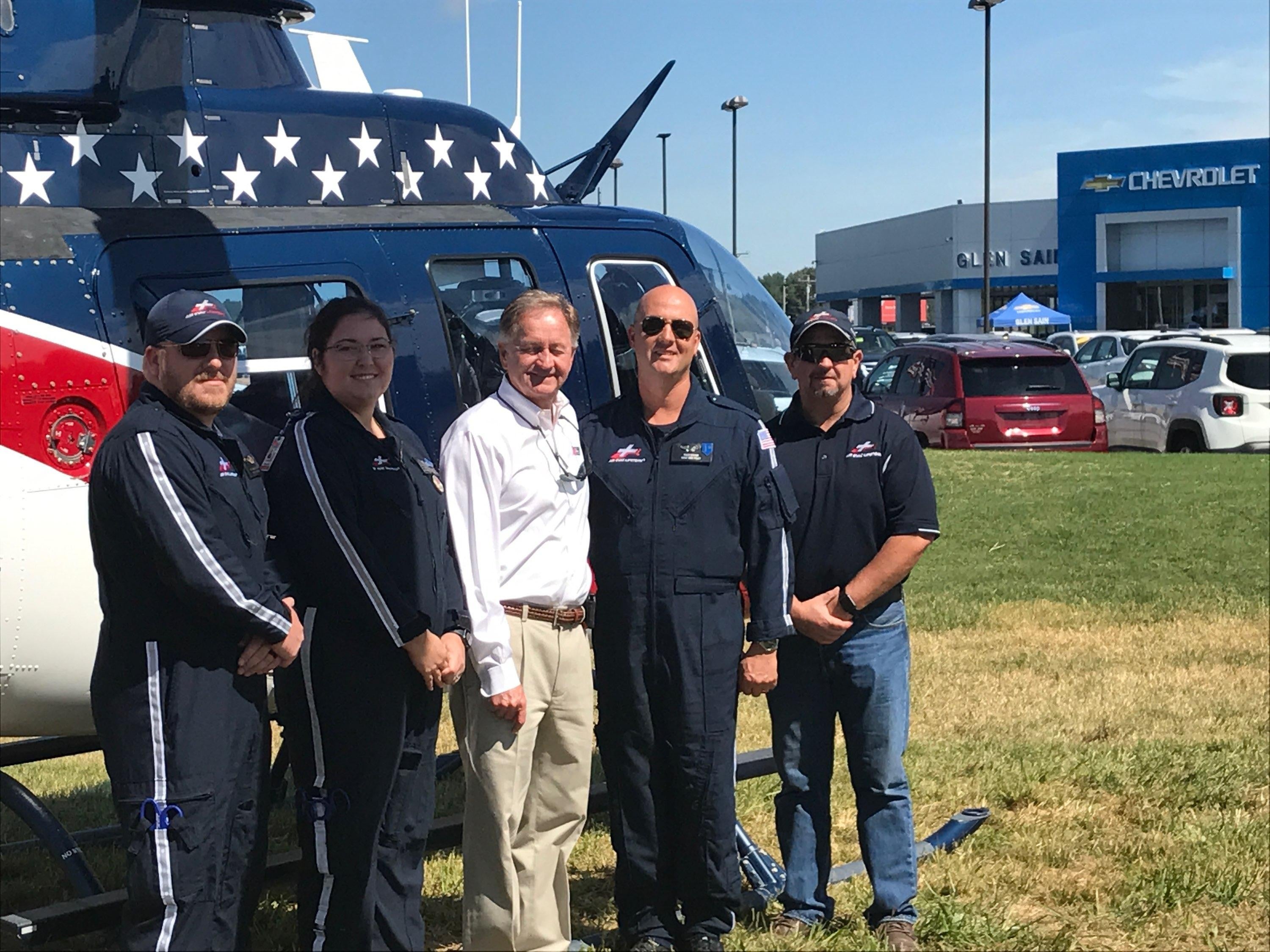 Glen Sain Motors with veterans