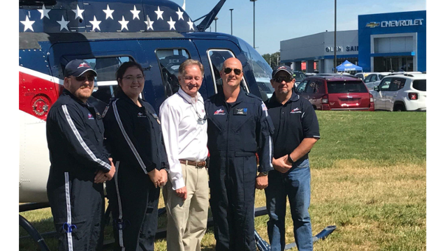 in frame four people