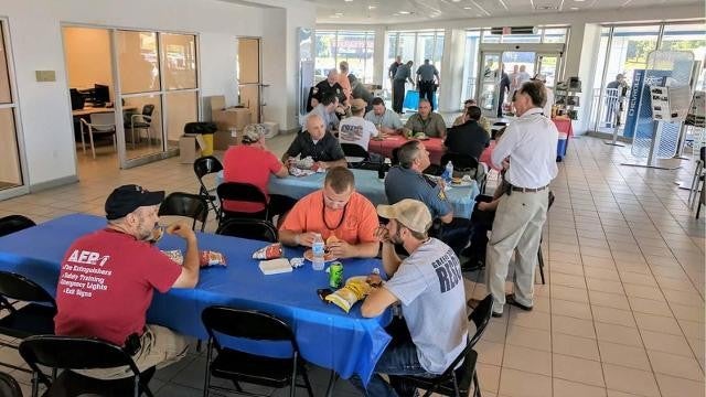 people seating in cafeteria